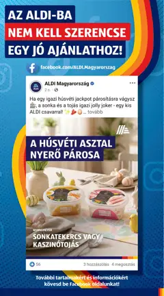 Aldi akciós újság - amely érvényes a következő dátumtól: 02.04.2026 | Oldal: 13