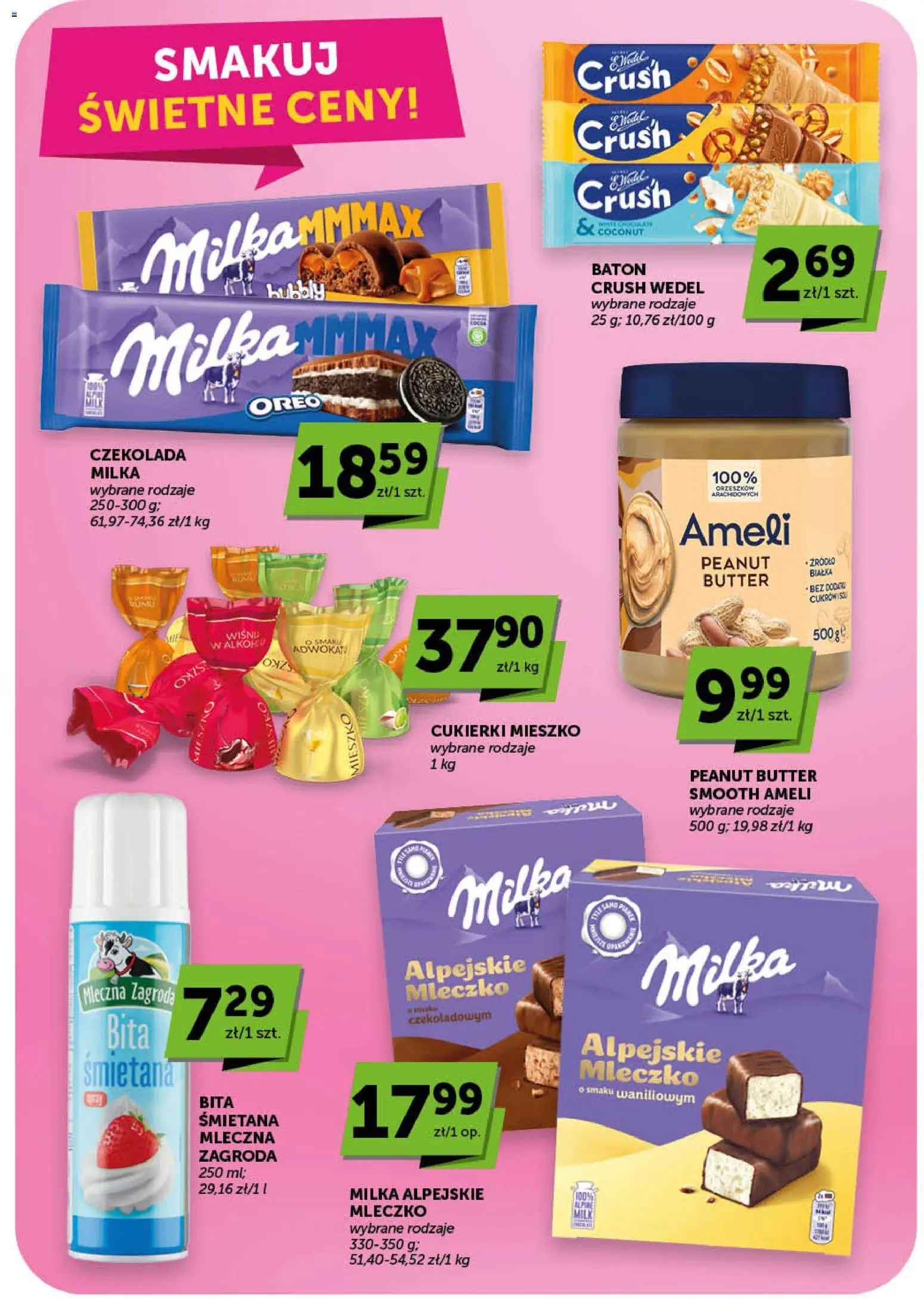 Euro Sklep gazetka od 16.04.2026 | Strona: 27 | Produkty: Milka, Baton, Czekolada, Cukierki