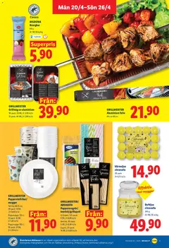 Lidl erbjudanden - Förhandsvisning av reklamblad från butik Lidl aktuell från 20.04.2026 | Sida: 12