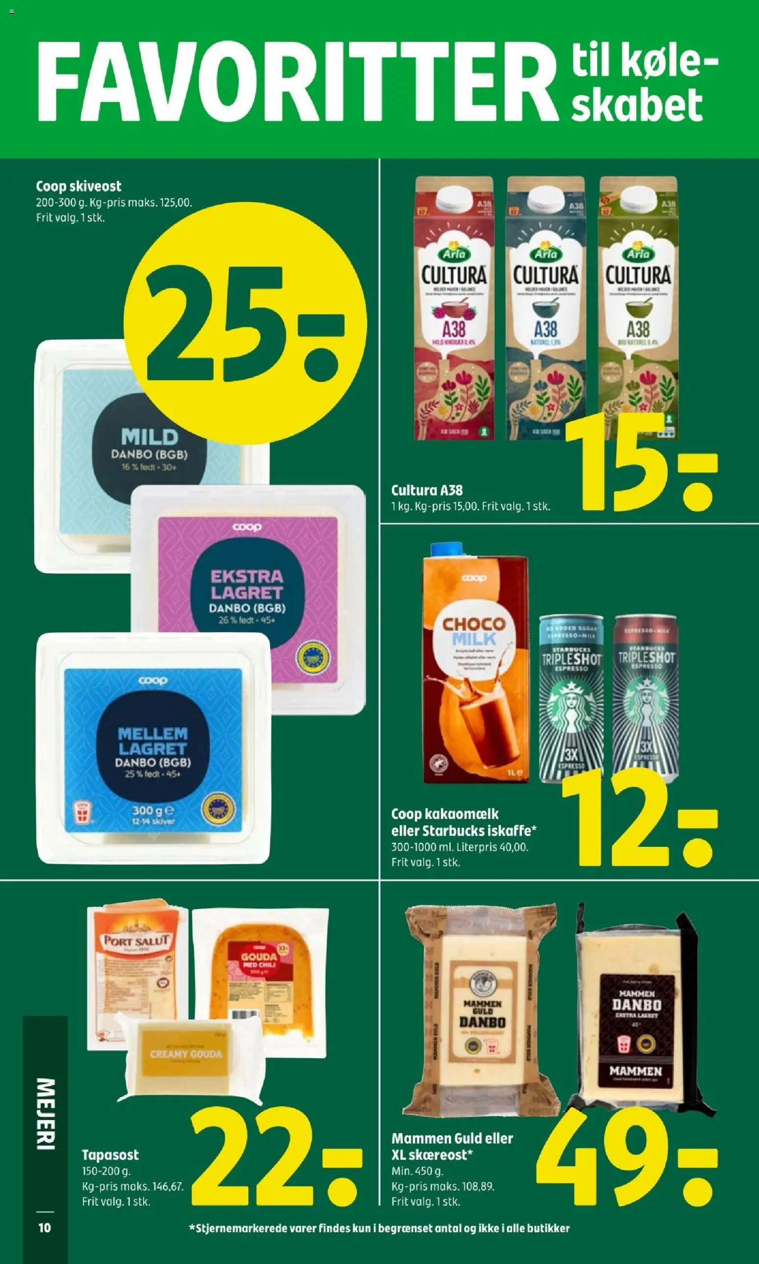 Coop 365 tilbudsavis – gyldig fra 05.02.2026 | Side: 12 | Produkter: Kakaomælk, Skiveost