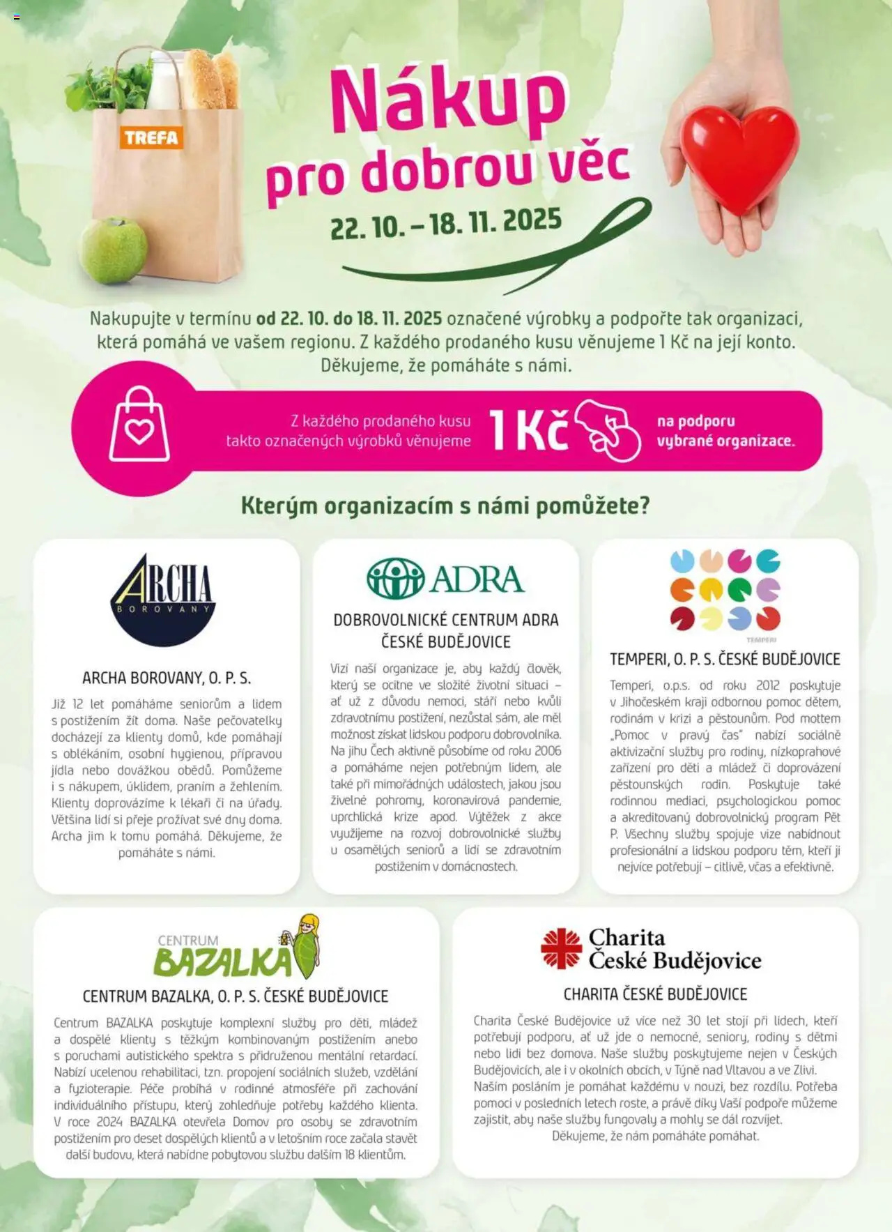 Trefa leták od 22.10.2025 | Strana: 10 | Produkty: Bazalka