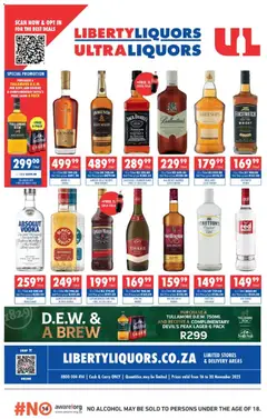 Ultra Liquors specials catalogue – valid from 16.11.2025