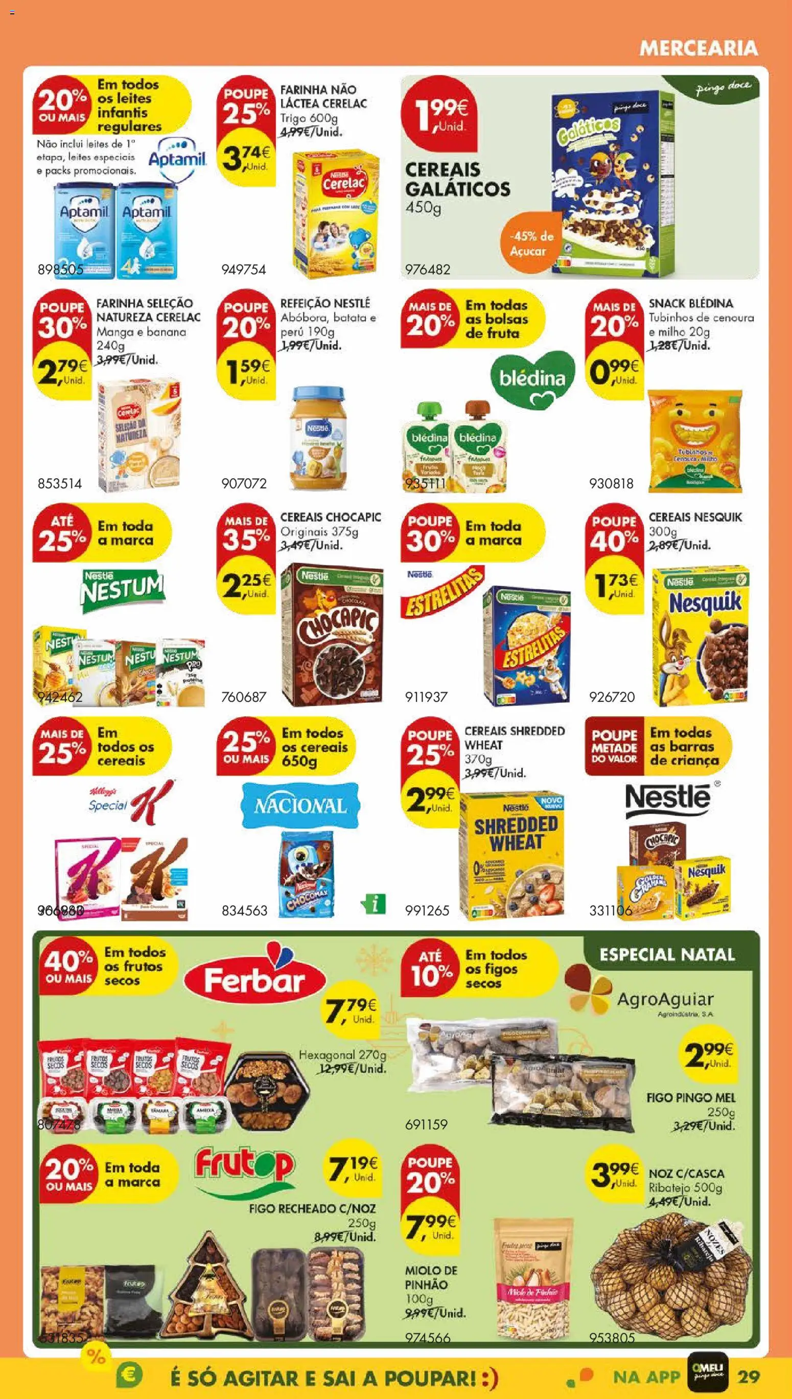 Pingo Doce - Black Friday │ válido de 18.11.2025 | Página: 31 | Produtos: Banana, Mel, Cereais, Milho