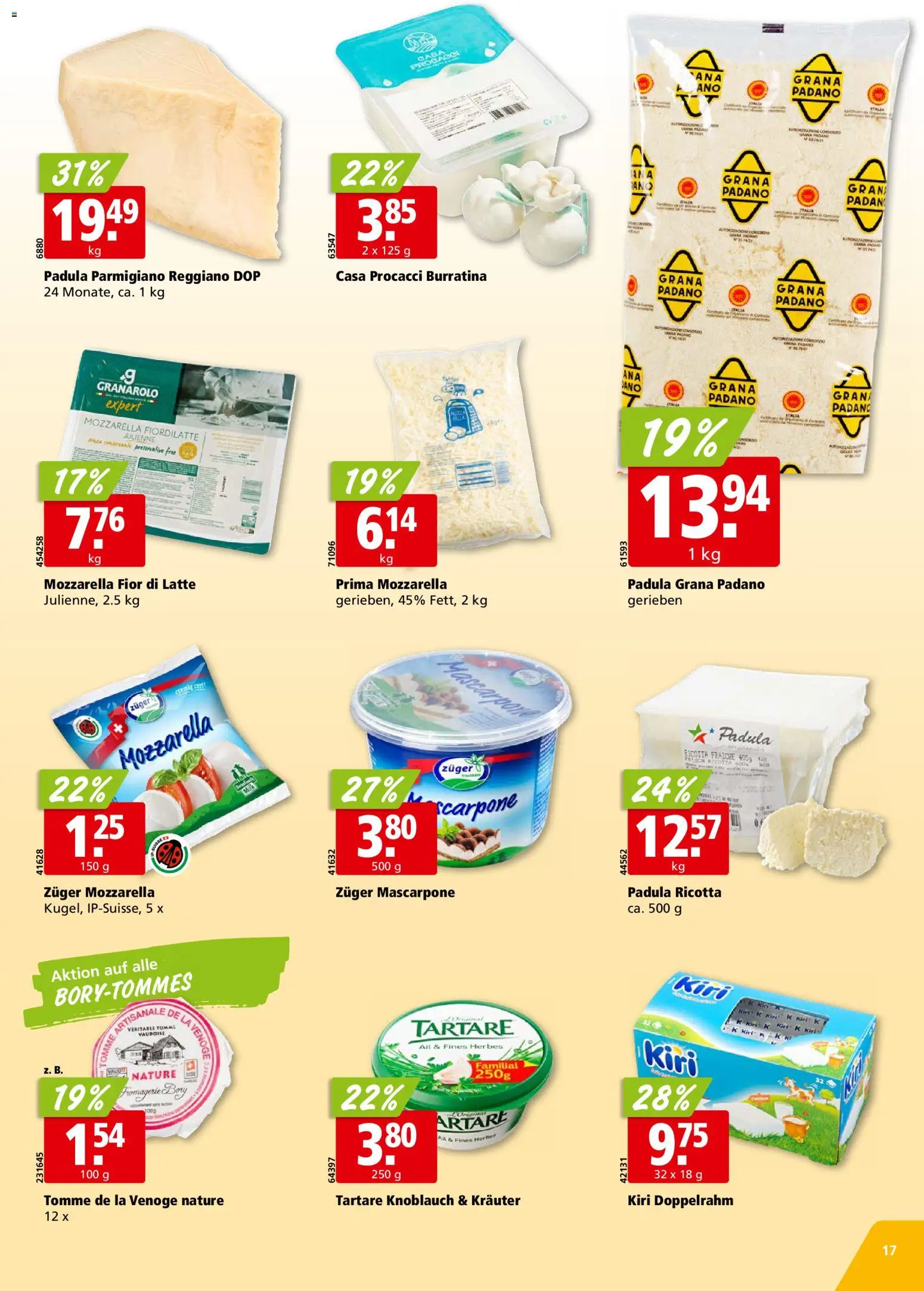 Aligro Aktionen – gültig ab 26.01.2026 | Seite: 17 | Produkte: Mascarpone, Knoblauch