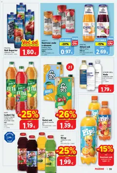 Plodine - Katalog - Pregled kataloga iz trgovine Plodine, vrijedi od 25.03.2026 | Stranica: 39 | Proizvodi: Šumsko voće, Sok, Mrkva, Sirup