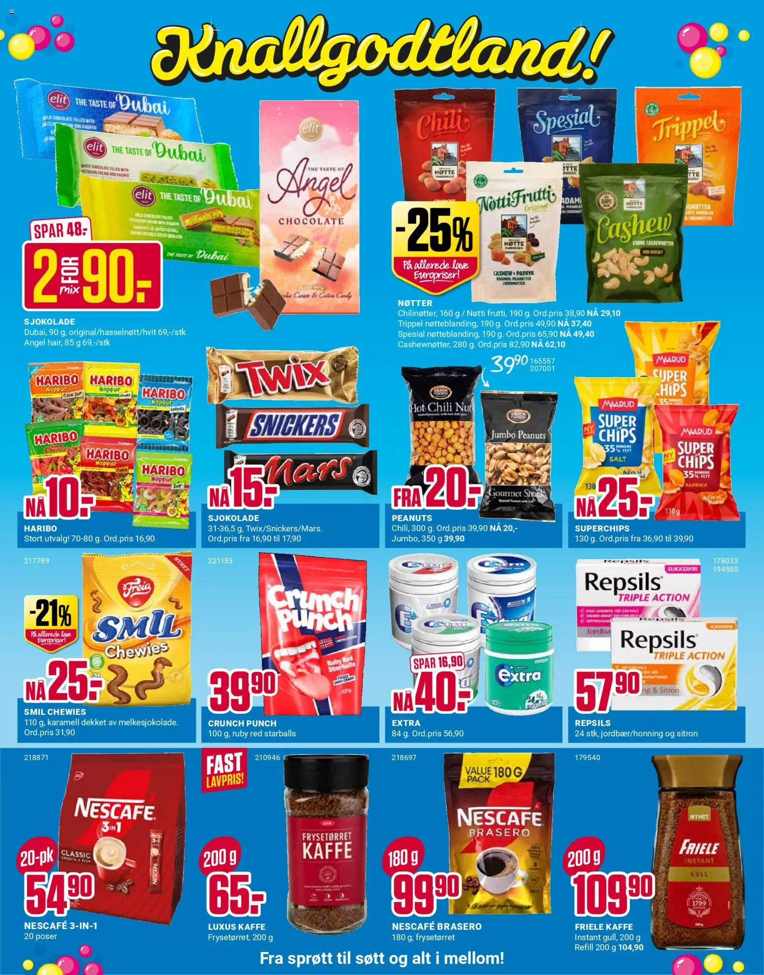 {H1} | Side: 2 | Produkter: Desk, Sjokolade, Paprika, Mixuri salate