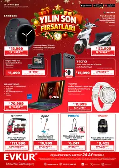 26.12.2025 tarihinden itibaren geçerli olan Evkur kataloğu önizlemesi