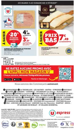 U Express - Prévisualisation de U Express catalogue valide à partir de 03.02.2026 | Page: 16 | Produits: Raclette, Fromage, Jambon, Porc