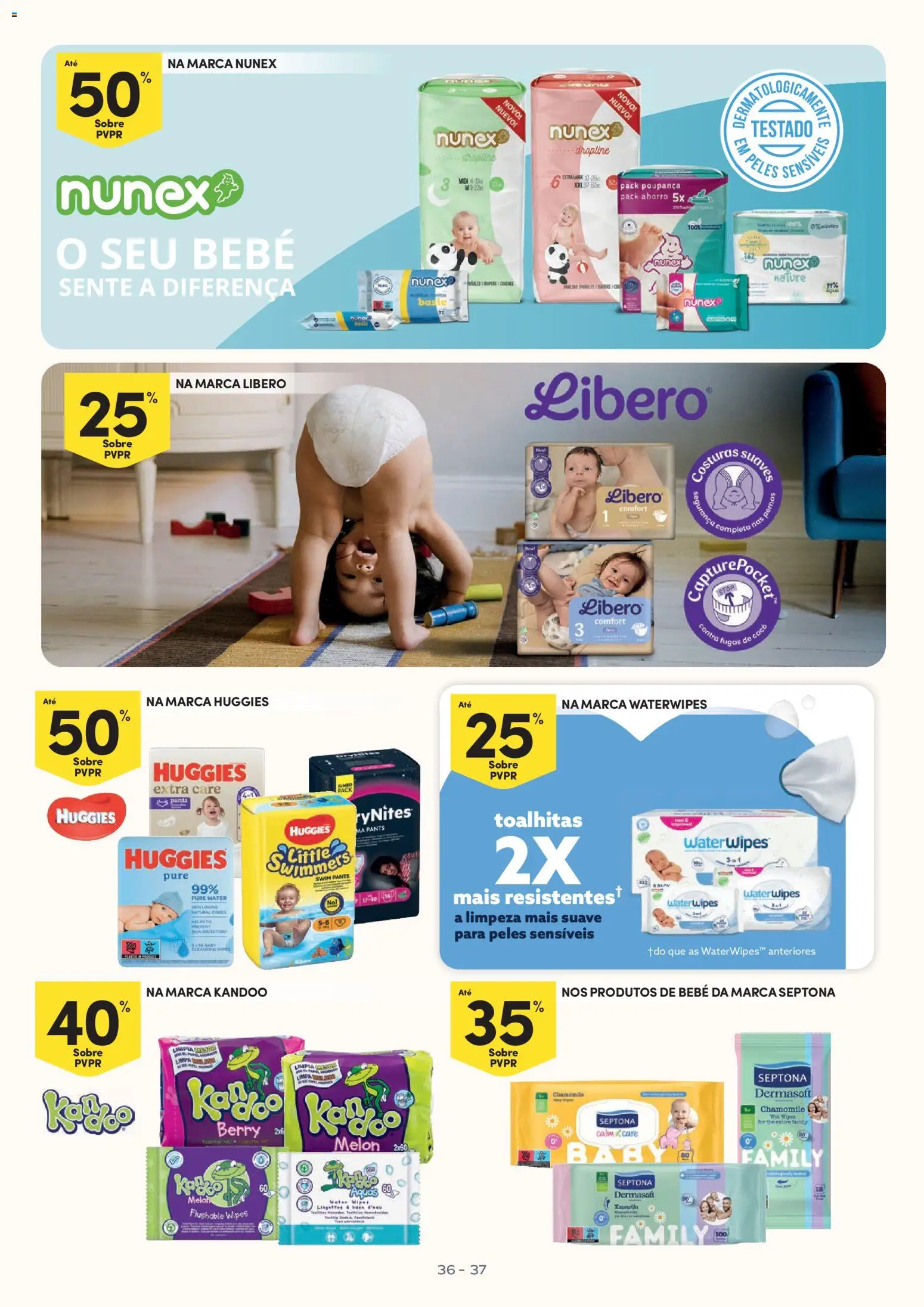 Continente - Bebé │ válido de 13.01.2026 | Página: 37 | Produtos: Agua, Fraldas