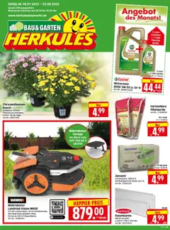 HERKULES  Bau & Garten gültig ab dem 28.07.2025