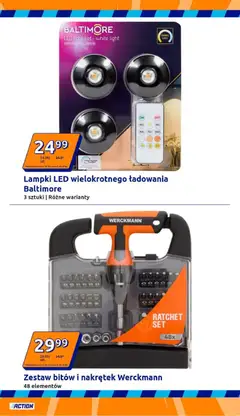 Pogląd oferty "Action Gazetka" - ważna od 21.01.2026 | Strona: 21 | Produkty: Lampki