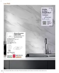 Gedimat - Prévisualisation de Gedimat Sols & murs intérieurs valide à partir de 14.03.2025 | Page: 110 | Produits: Revêtement mural, Agrafe, Colle