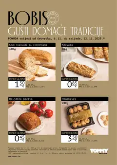 Tommy - Bobis Super ponuda - Pregled kataloga iz trgovine Tommy, vrijedi od 06.11.2025