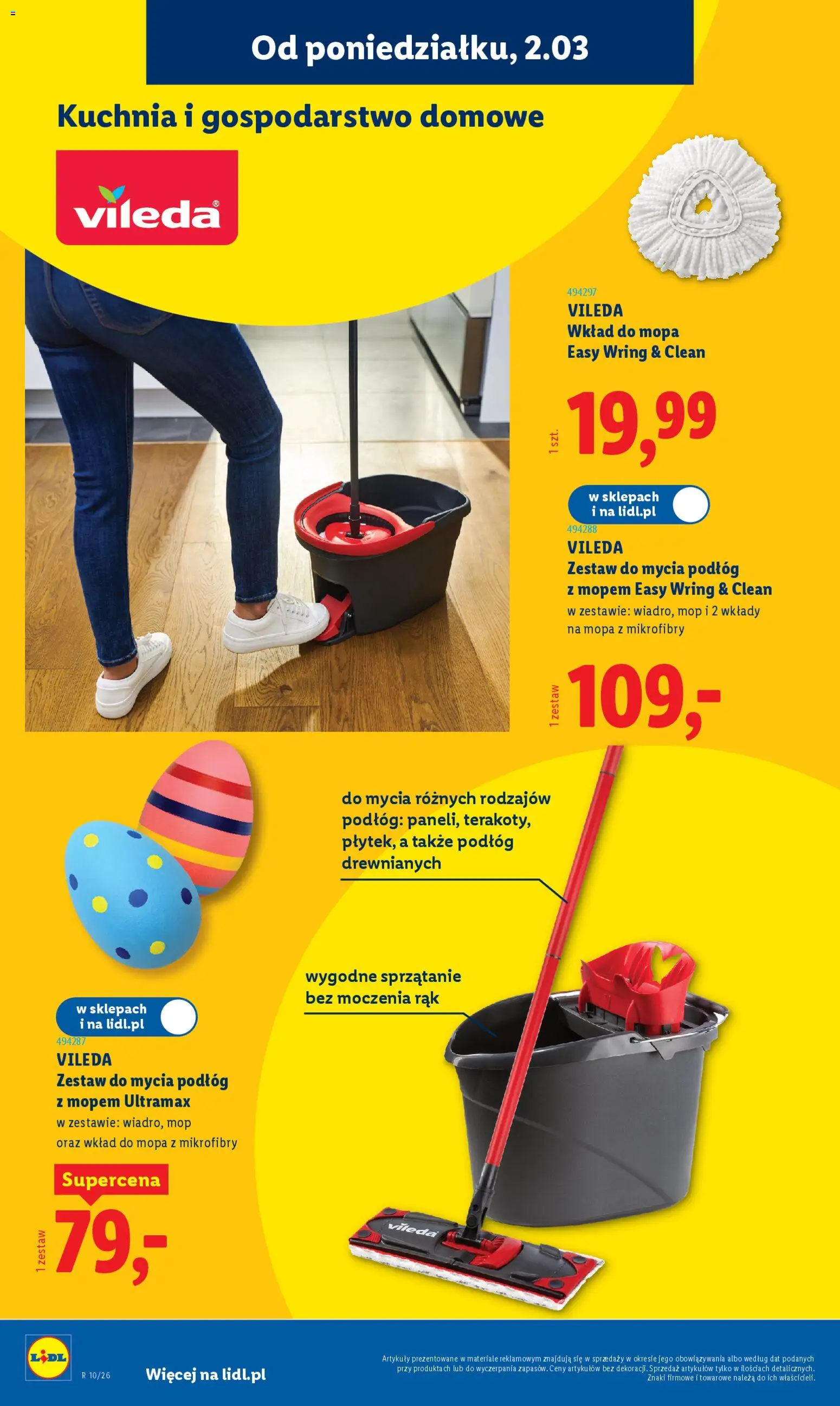 Lidl Polsko katalog od 02.03.2026 | Strana: 28 | Produkty: Mop