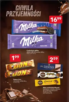 Pogląd oferty "Lewiatan gazetka" - ważna od 29.01.2026 | Strona: 9 | Produkty: Czekolada milka, Milka, Baton, Czekolada