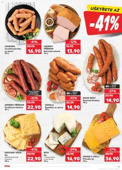 Kaufland leták od 25.06.2025 | Strana: 15 | Produkty: Gouda, Klobása, Uzeniny, Maso