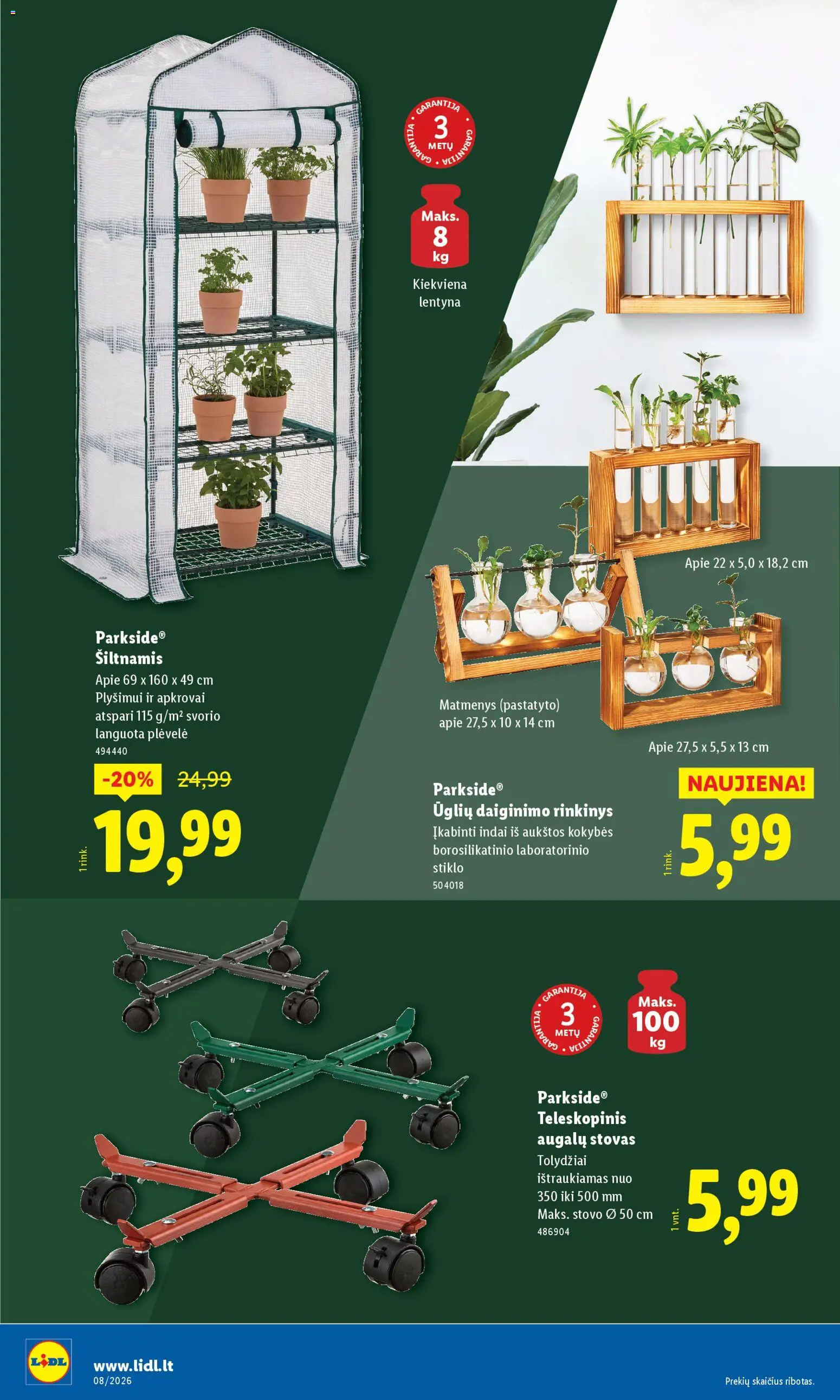 LIDL akcijos nuo 16.02.2026 | Puslapis: 18 | Prekių: Indai, Lentyna, Stovas