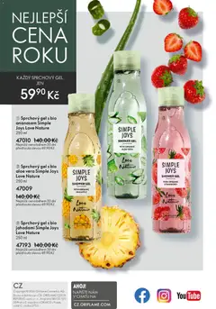 Náhled letáku Oriflame katalog č. 06/2026 od 15.04.2026 | Strana: 148 | Produkty: Sprchový gel, Aloe vera