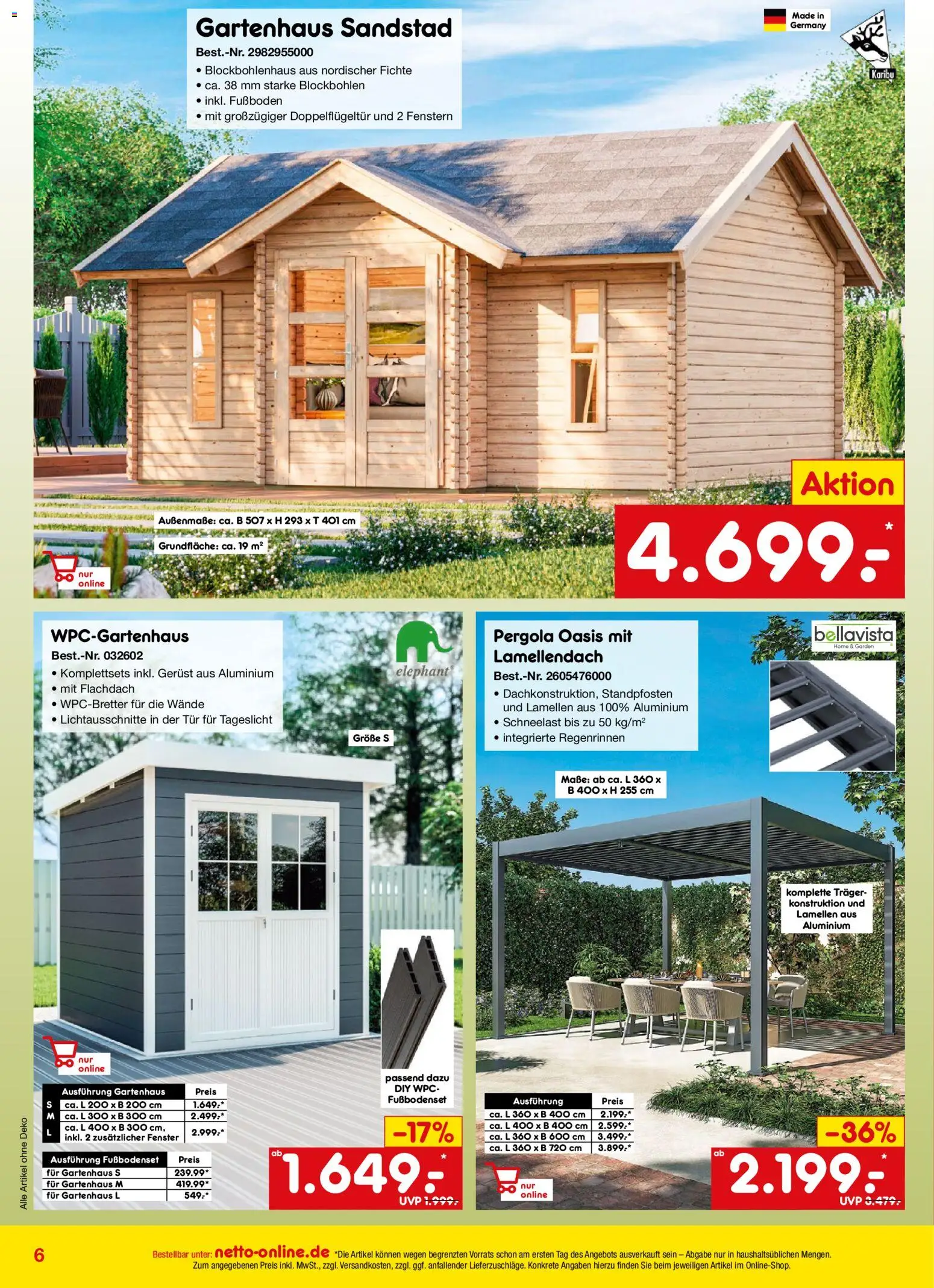 Netto Marken-Discount Online-Angebote März – gültig ab 01.03.2026 | Seite: 6 | Produkte: Tür