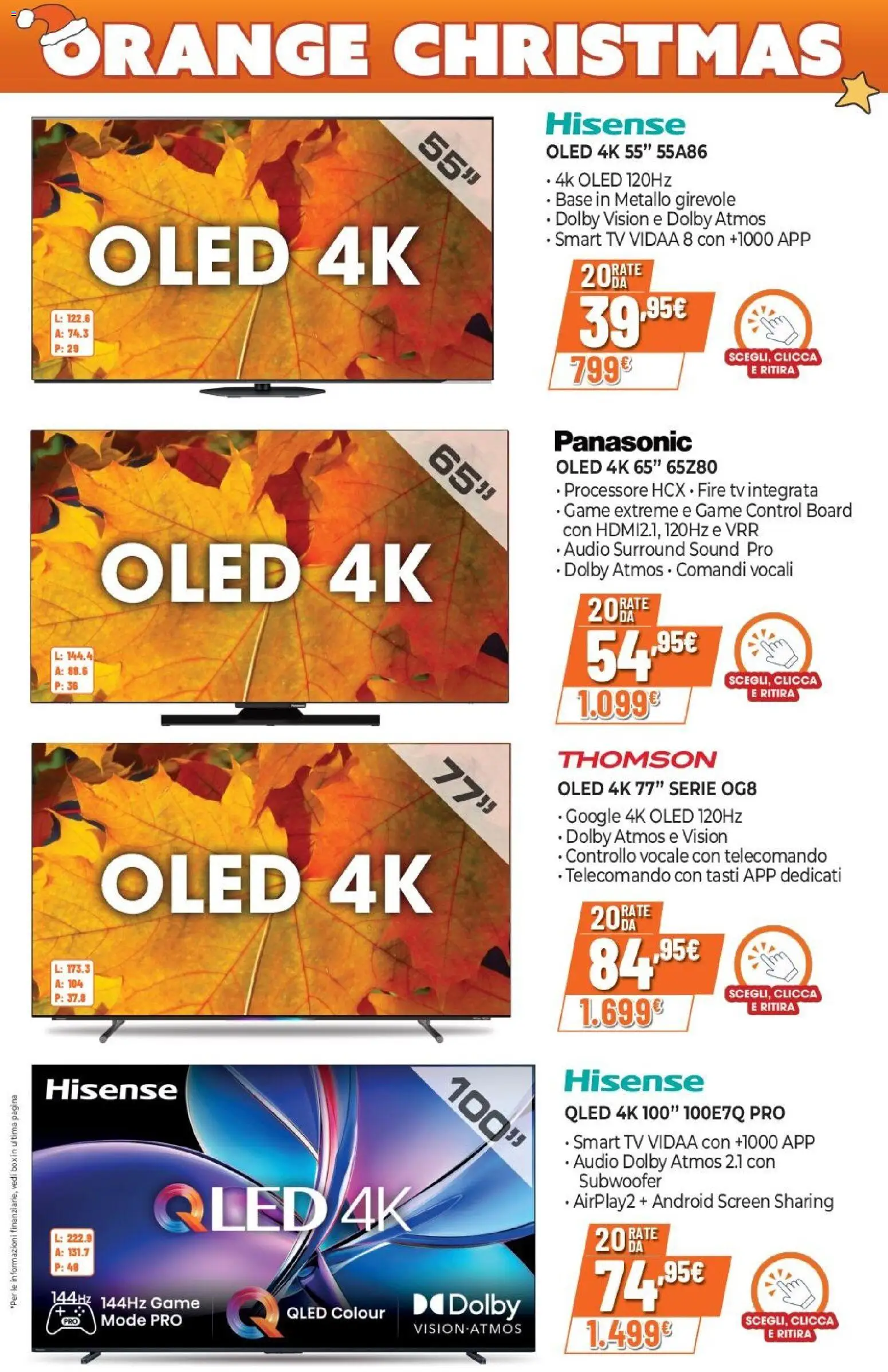 Volantino Expert del 02.12.2025 | Pagina: 4 | Prodotti: Telecomando, smart TV, TV, Audio