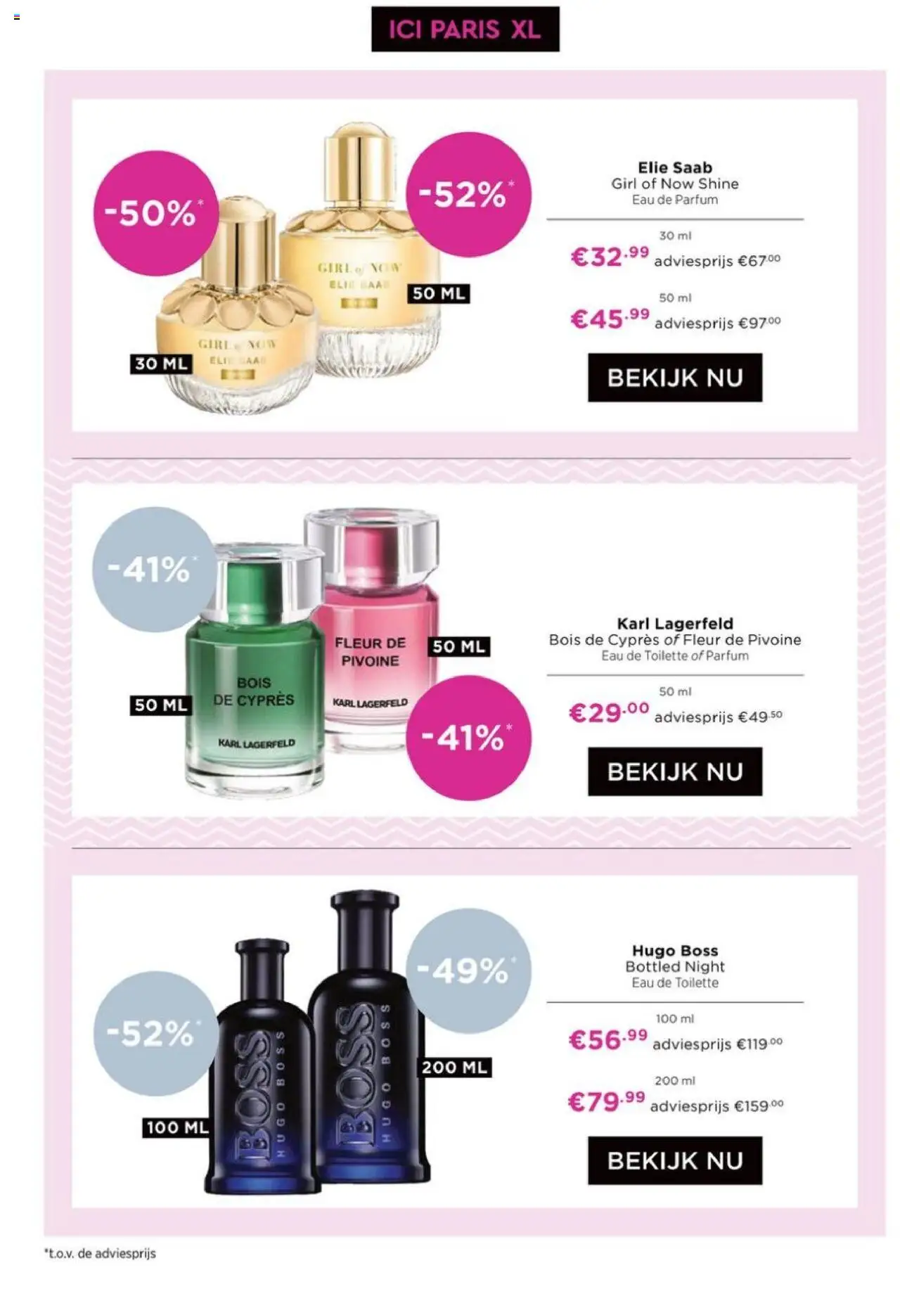 {H1} | Pagina: 2 | Producten: Parfum, Eau de toilette