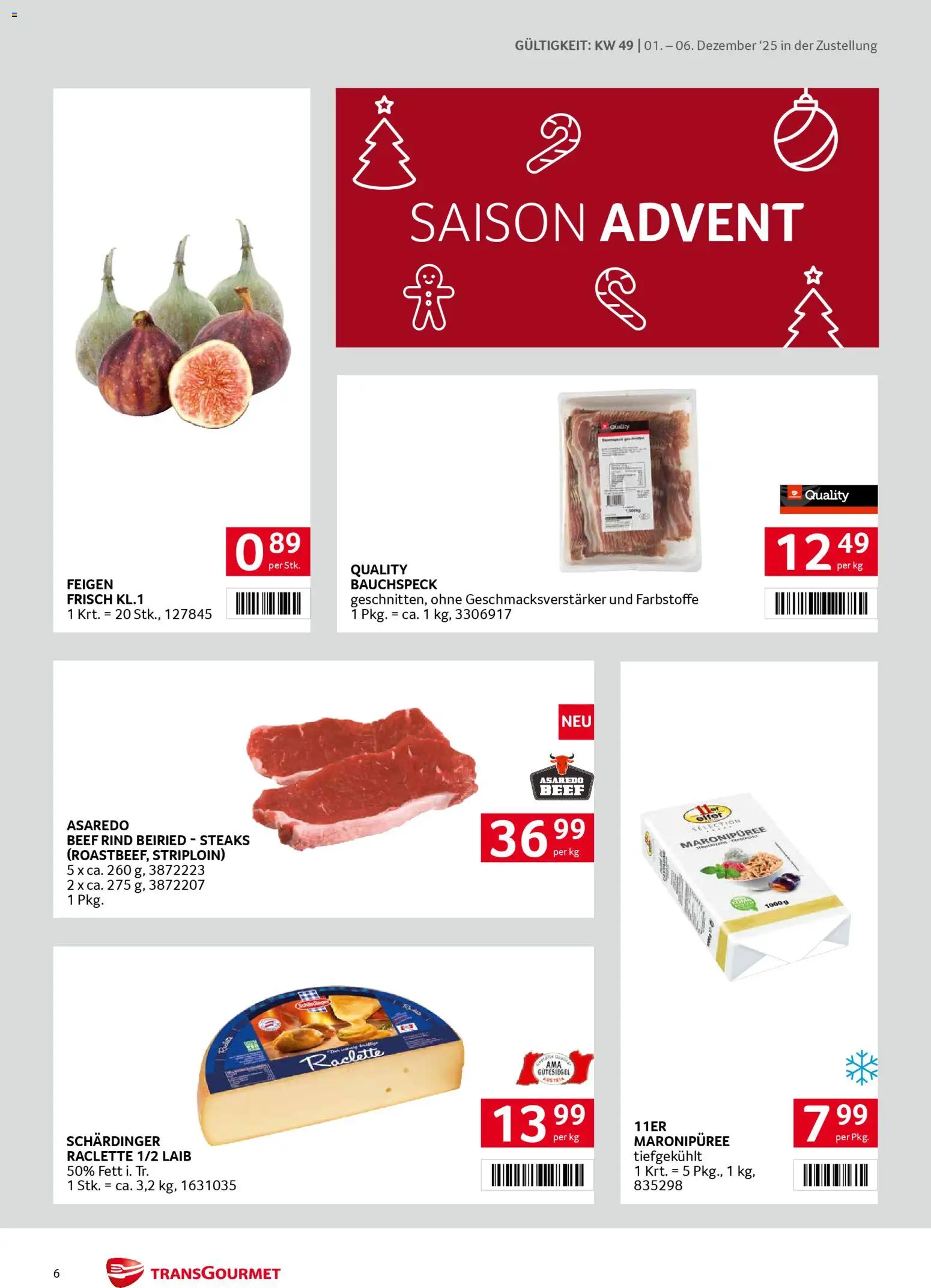 Transgourmet Zustellaktion gültig ab 01.12.2025 | Seite: 6