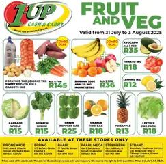 Preview of 1UP Cash & Carry specials valid from 31.07.2025