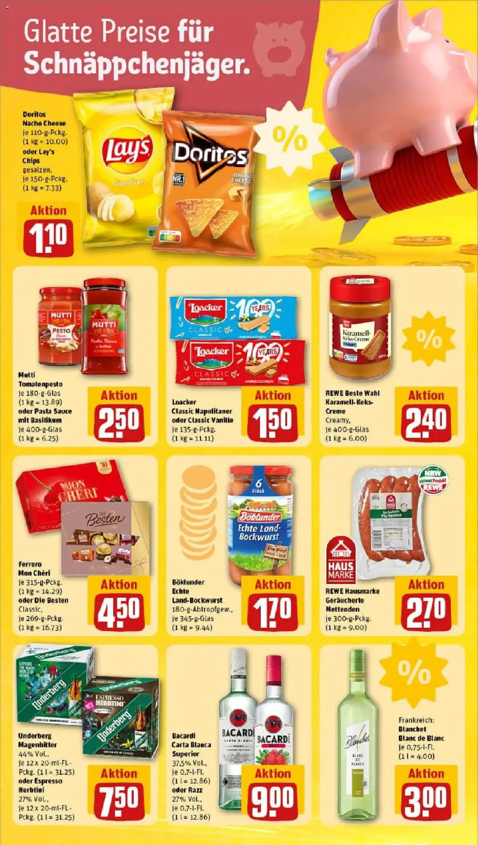 Rewe prospekt Dortmund	 – gültig ab 17.11.2025 | Seite: 16 | Produkte: Bacardi, Rum, Creme, Underberg