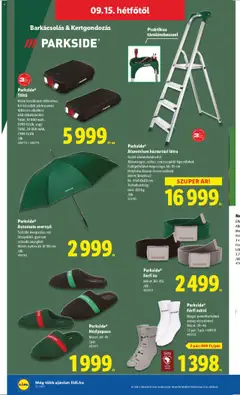 Lidl akciós ujság - amely érvényes a következő dátumtól: 11.09.2025 | Oldal: 48