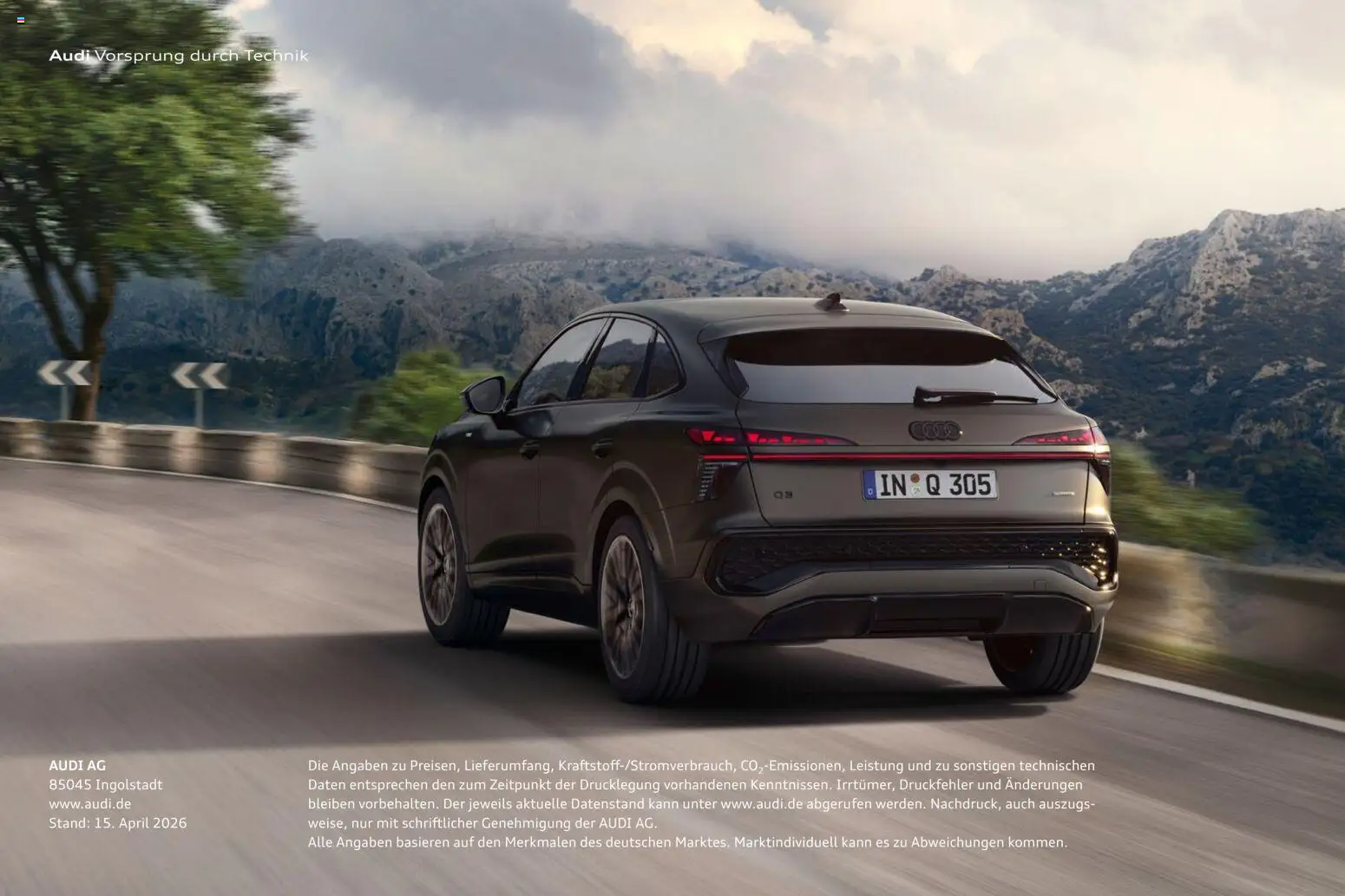 Audi Q3 – gültig ab 29.01.2026 | Seite: 144