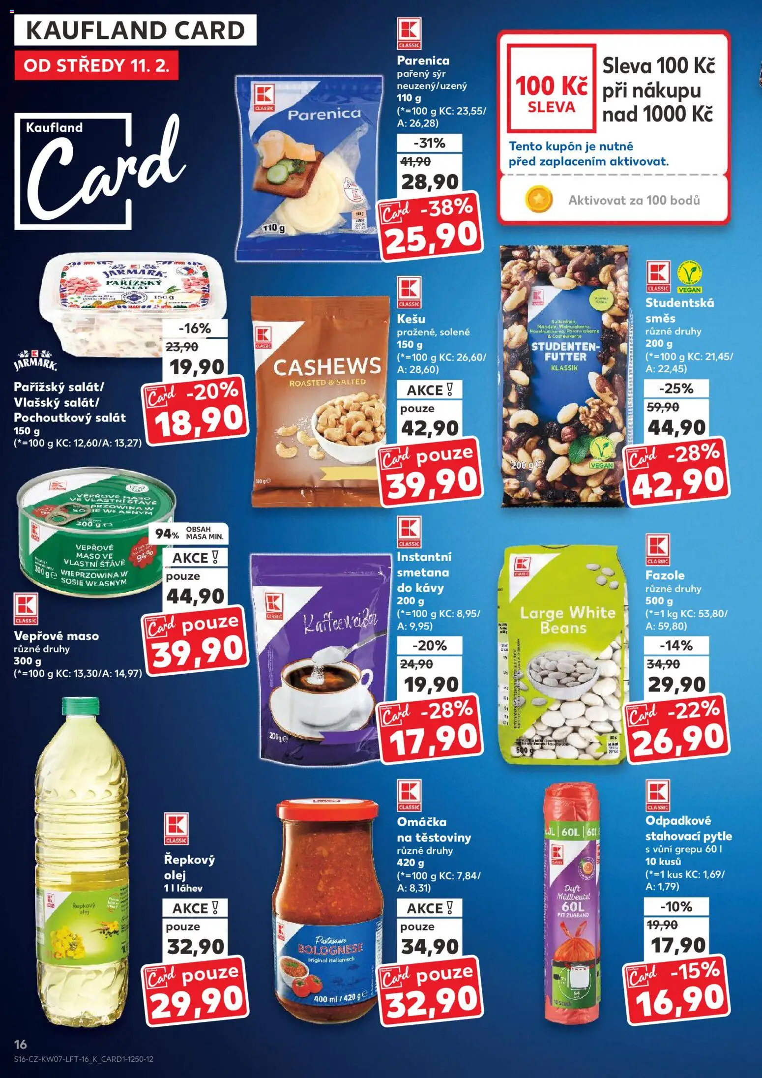 Kaufland leták - Plzeň Bory od 11.02.2026 | Strana: 16