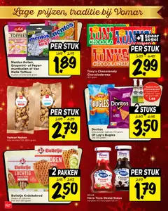 Vomar - Folder - Voorbeeld van een folder van Vomar, geldig van 14.12.2025 | Pagina: 30 | Producten: Melk, Noten, Chocoladereep, Peper