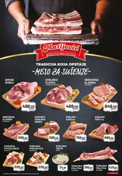 Matijevic meso za susenje  - pregled Matijevic kataloga - važi od 11.12.2025