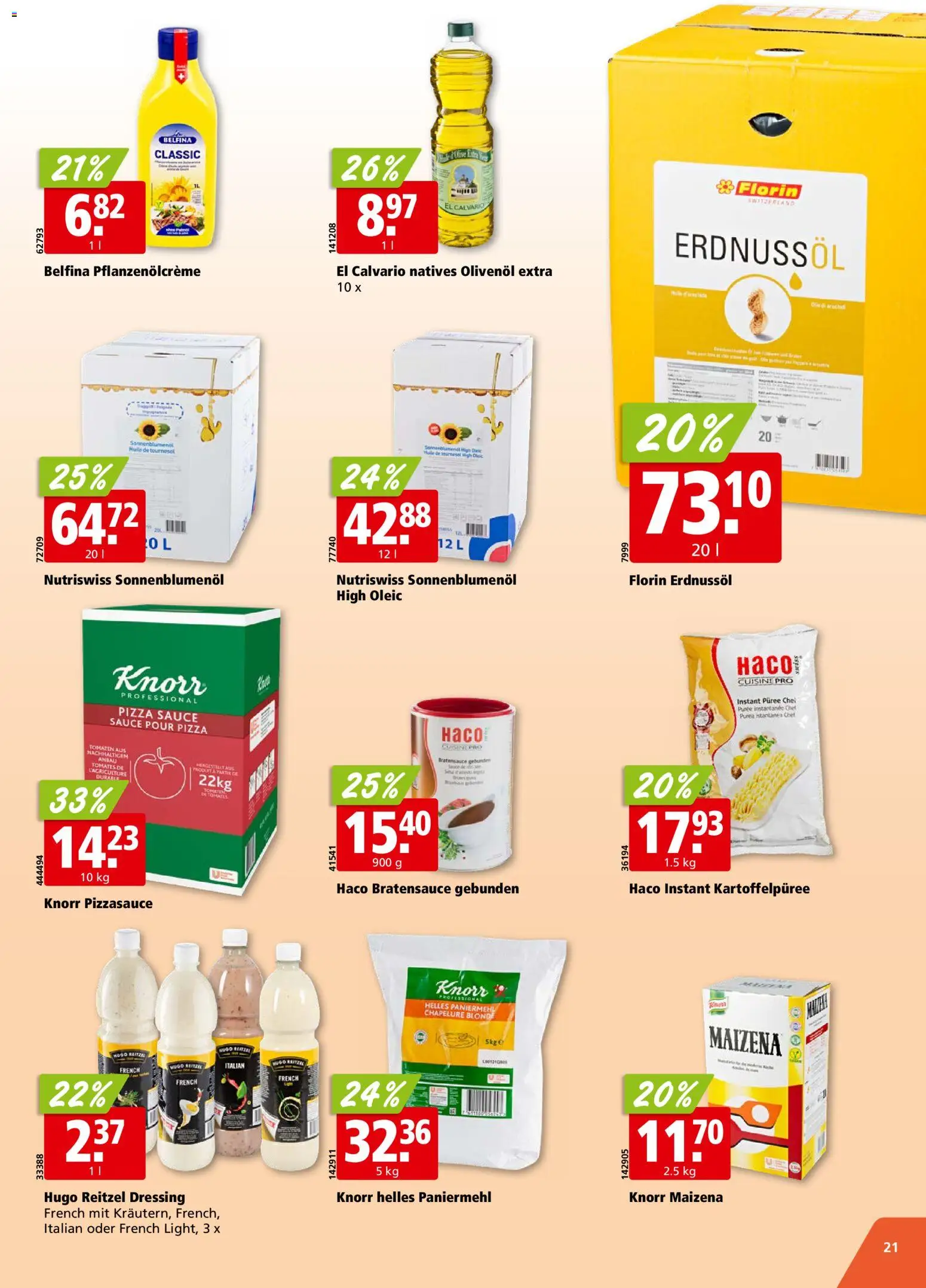 Aligro aktionen Chavannes, Matran, Genf, Sitten – gültig ab 06.04.2026 | Seite: 21