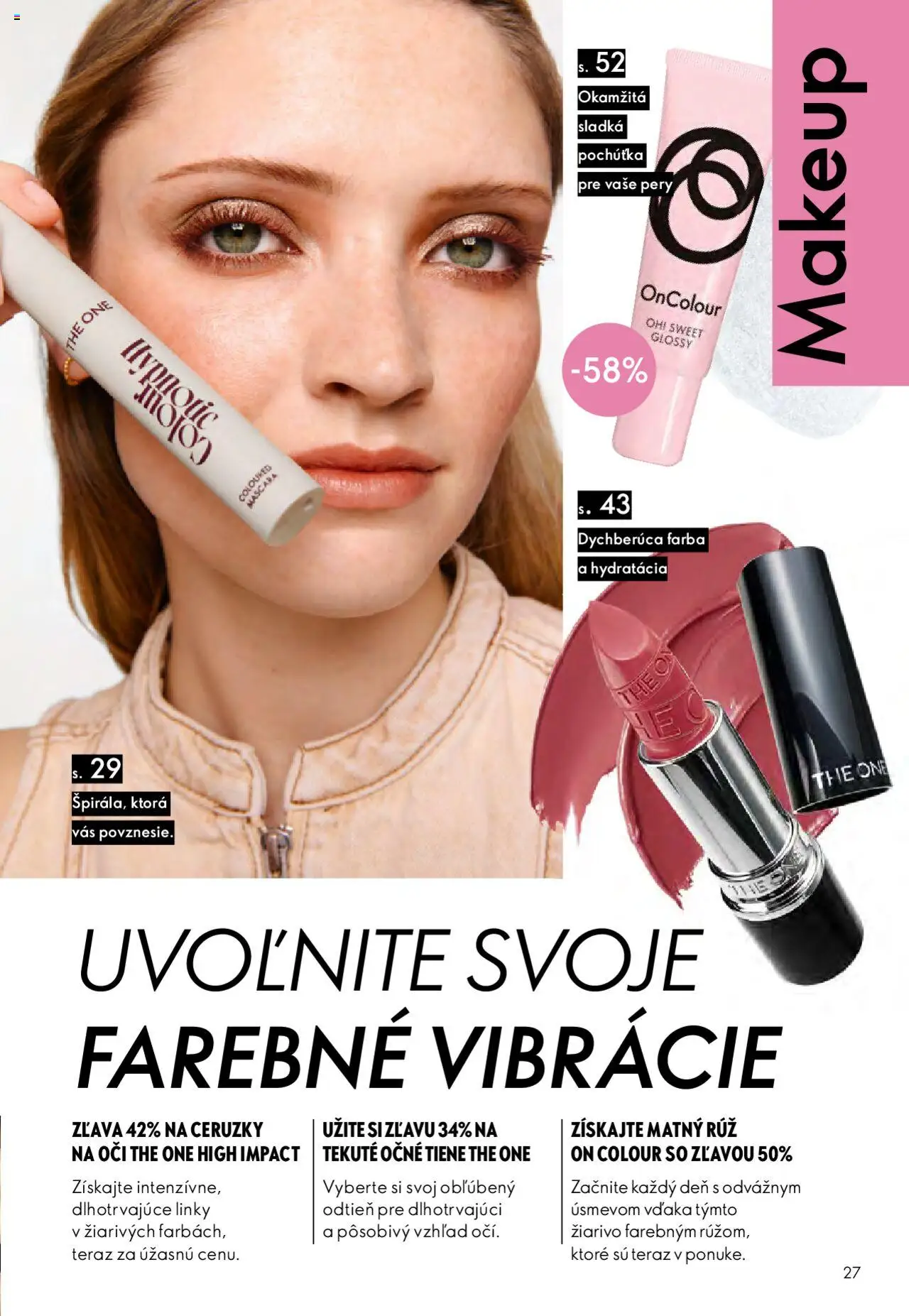 Nové Oriflame akcie – leták je platný od 01.10.2025 | Strana: 27 | Produkty: Očné tiene