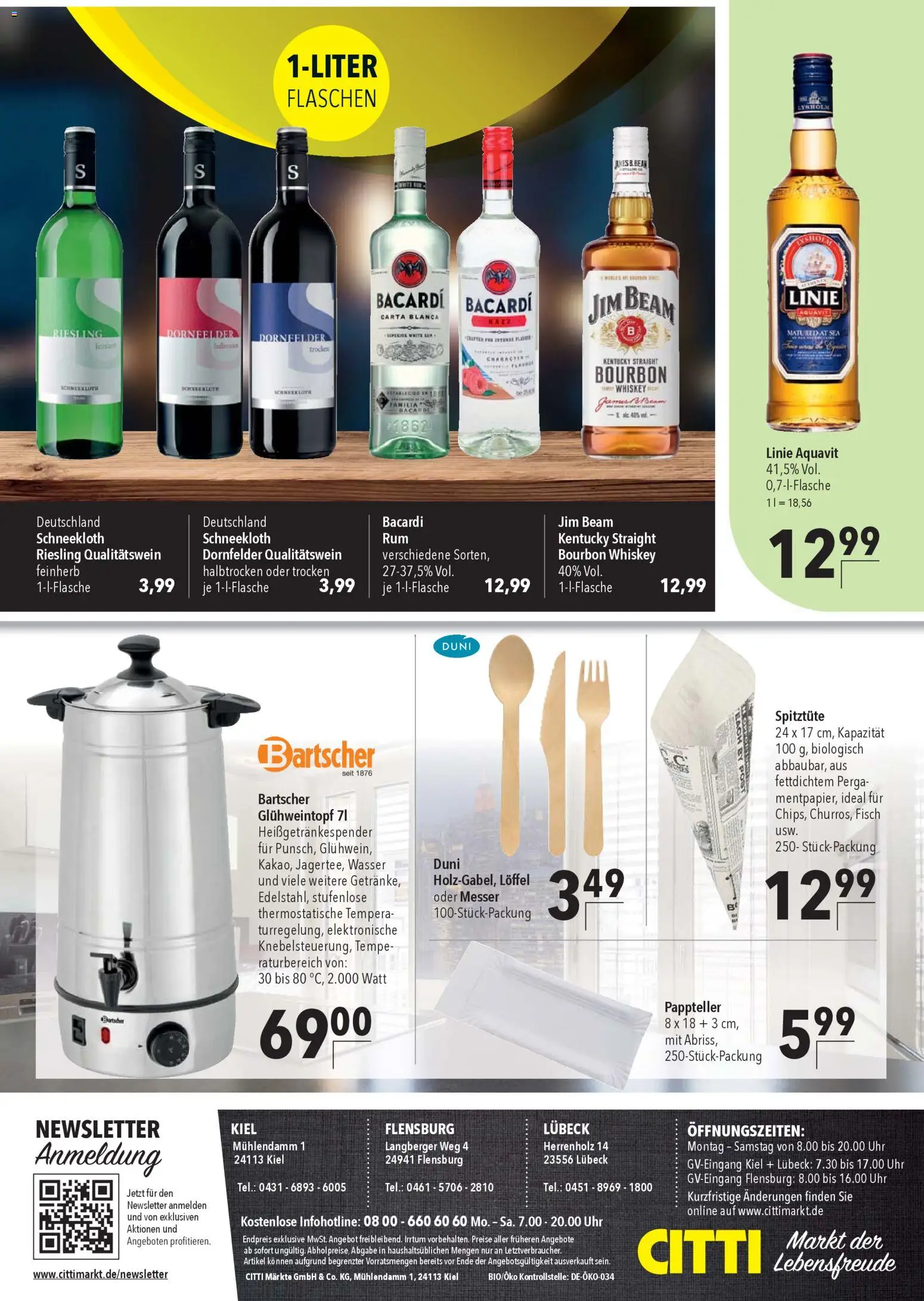 CITTI Markt Aktuelle Angebote für Profis – gültig ab 19.11.2025 | Seite: 8 | Produkte: Bacardi, Fisch, Bourbon, Uhr