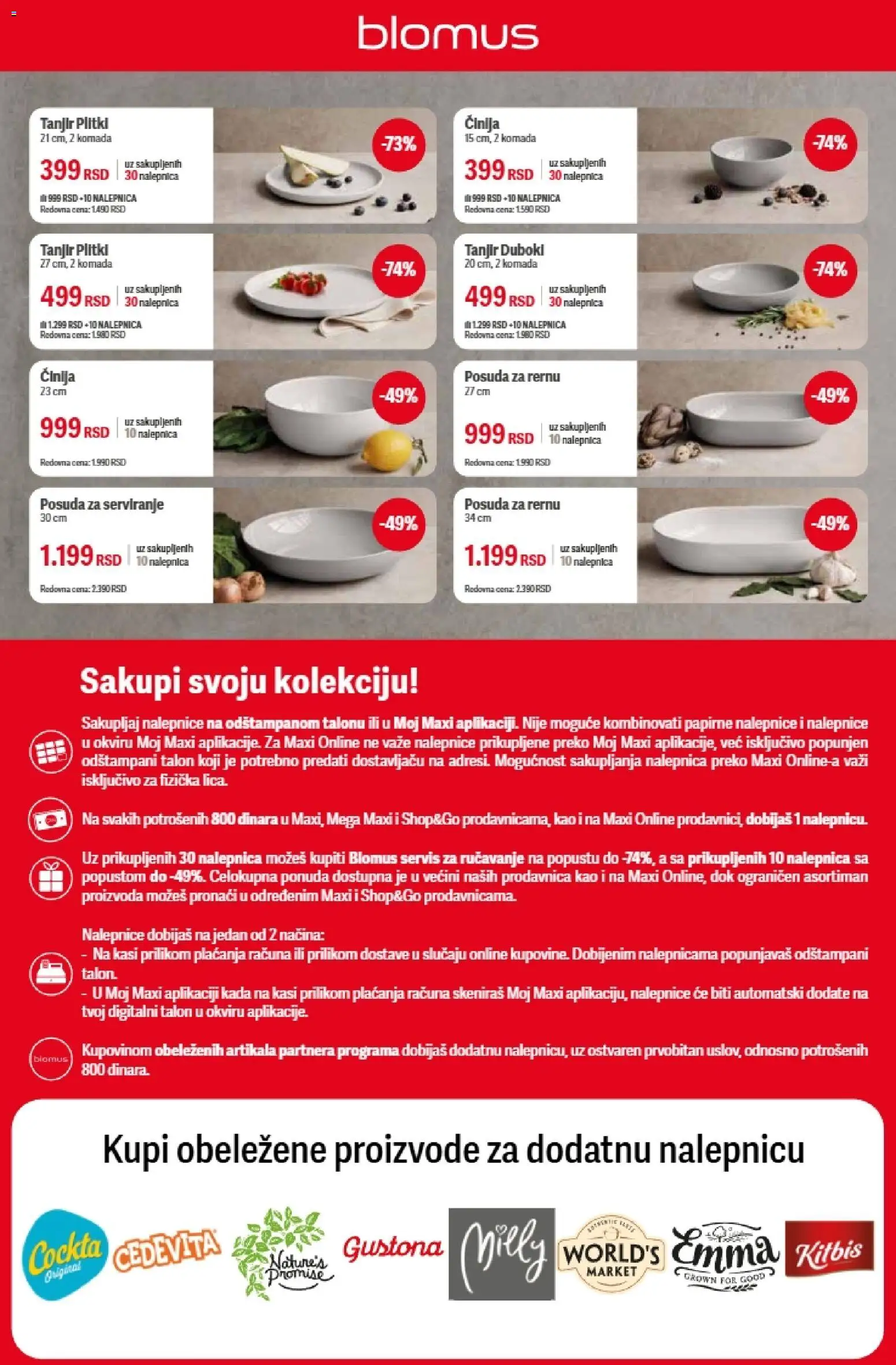 Maxi katalog - važi od 13.11.2025 | Strana: 11 | Proizvode: Tanjir, Cedevita