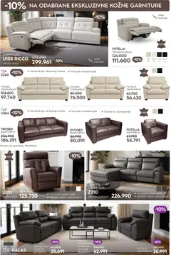 Matis katalog - pregled Matis kataloga - važi od 01.12.2025 | Strana: 8 | Proizvode: Fotelja, Kutija, Trosed, Dvosed