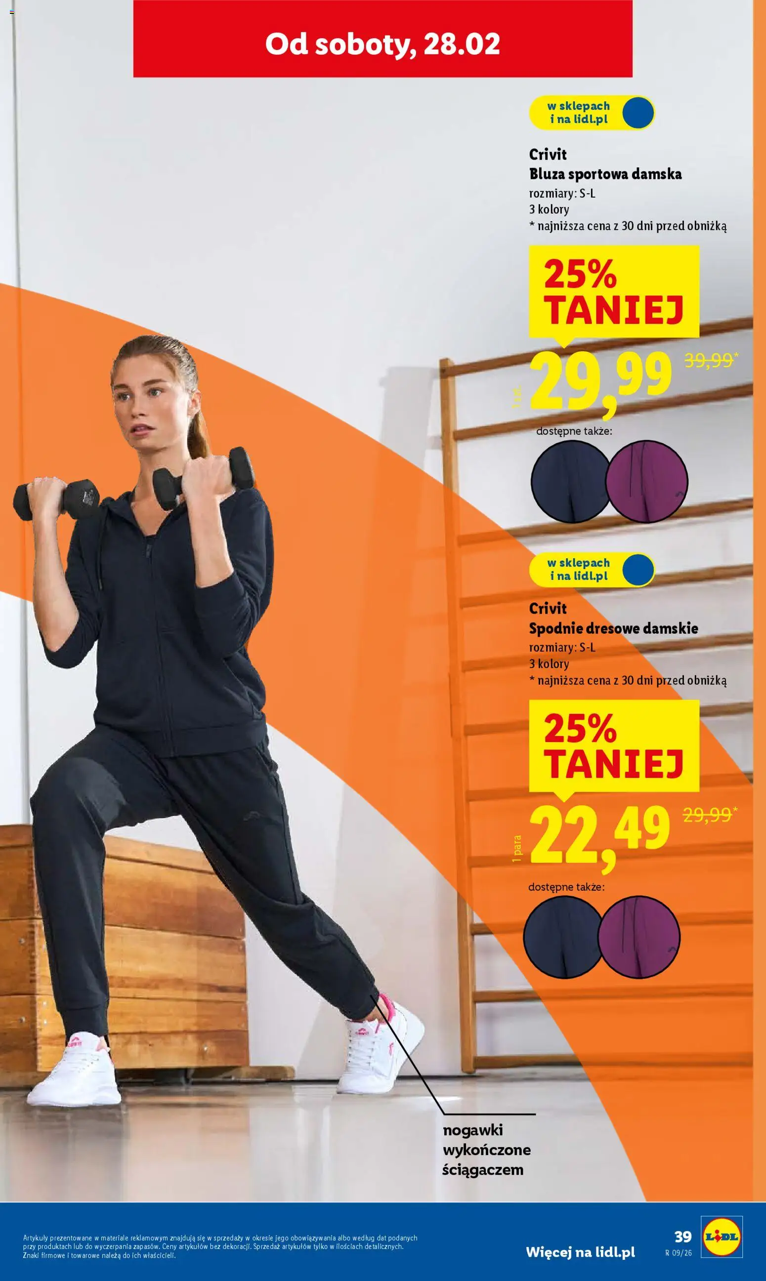 Lidl Katalog od 23.02.2026 | Strona: 49 | Produkty: Spodnie