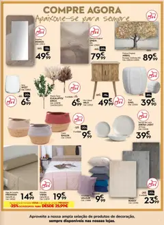 Pré-visualização Conforama folheto válido de 25.09.2025 | Página: 11 | Produtos: Jarra, Cama, Almofada, Espelho