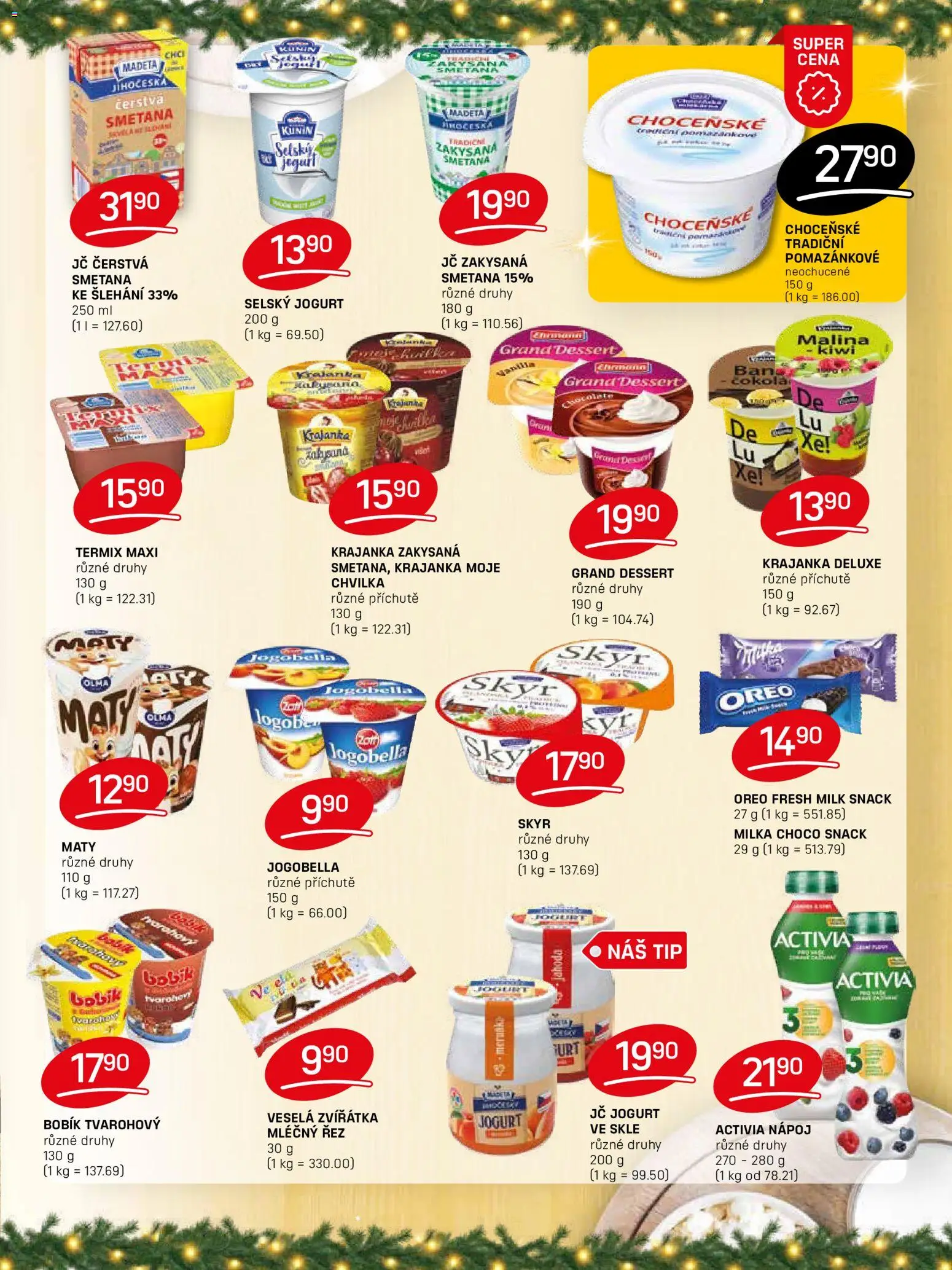 Flop leták od 10.12.2025 | Strana: 5 | Produkty: Kiwi, Termix, Skyr, Oreo