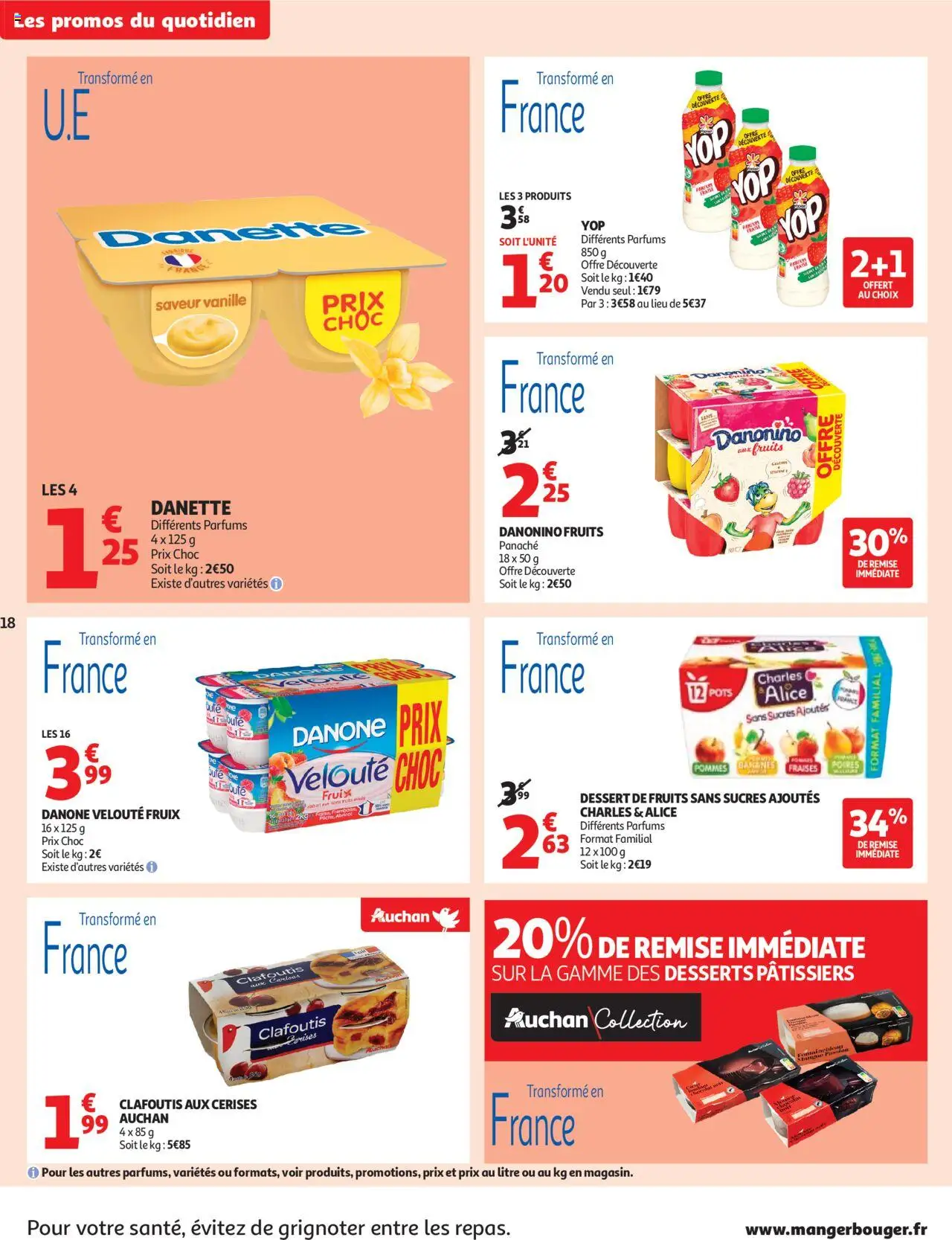  | Page: 18 | Produits: Fraise, Cerises, Pommes, Fraises