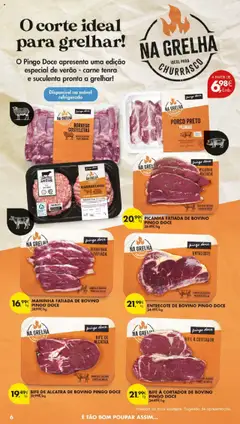 BIFE À CORTADOR DE BOVINO PINGO DOCE, Bife a cortador de bovino pronto na grelha │ válido de 16.09.2025 | Página: 8 | Produtos: Cortador, Hambúrguer, Carne