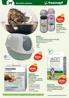 Fressnapf akciós ujság - amely érvényes a következő dátumtól: 07.08.2025 | Oldal: 10 | Termékek: Macskaalom, Tofu