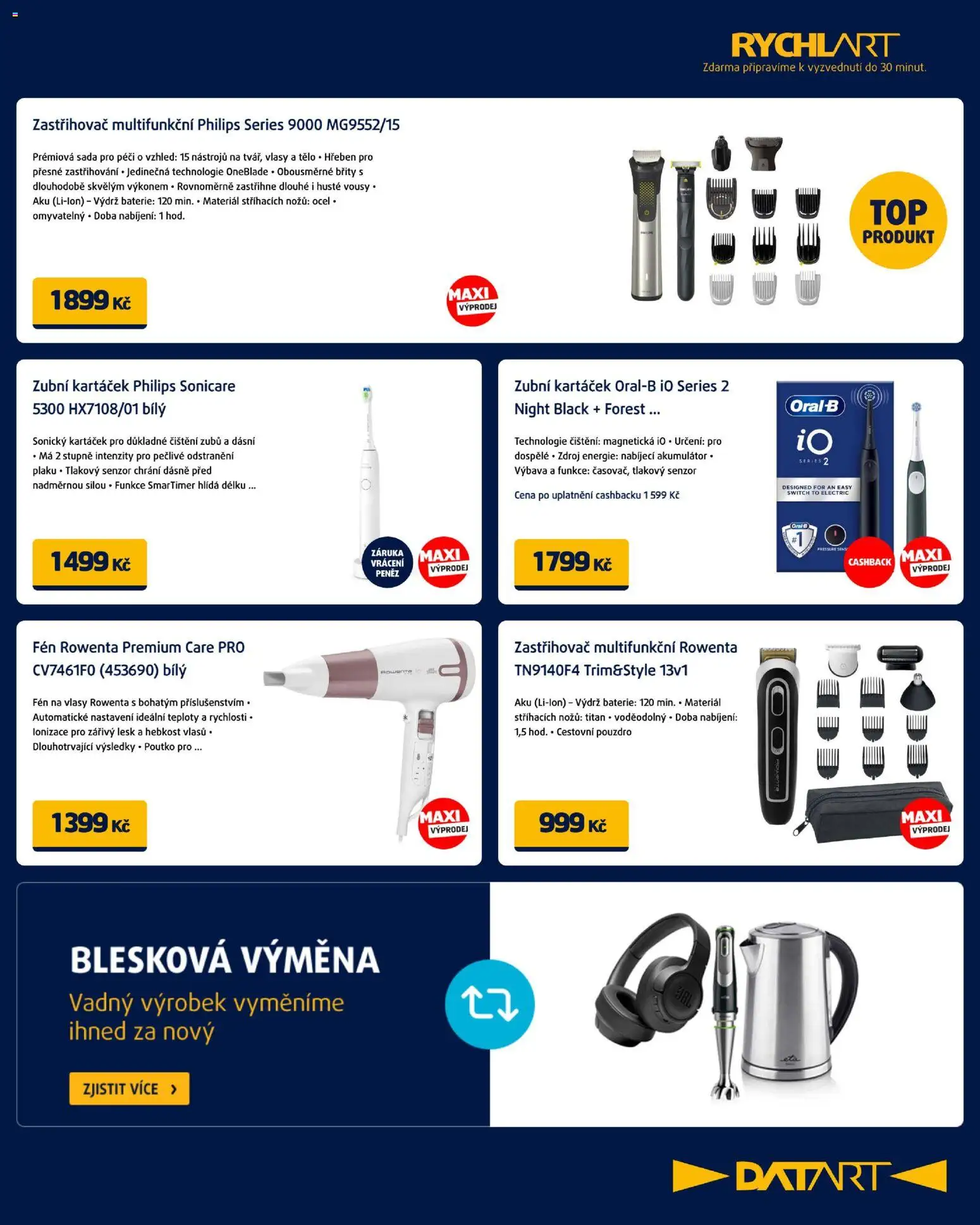 Datart leták od 12.01.2026 | Strana: 11 | Produkty: Pouzdro, Baterie, Sonický kartáček, Hřeben