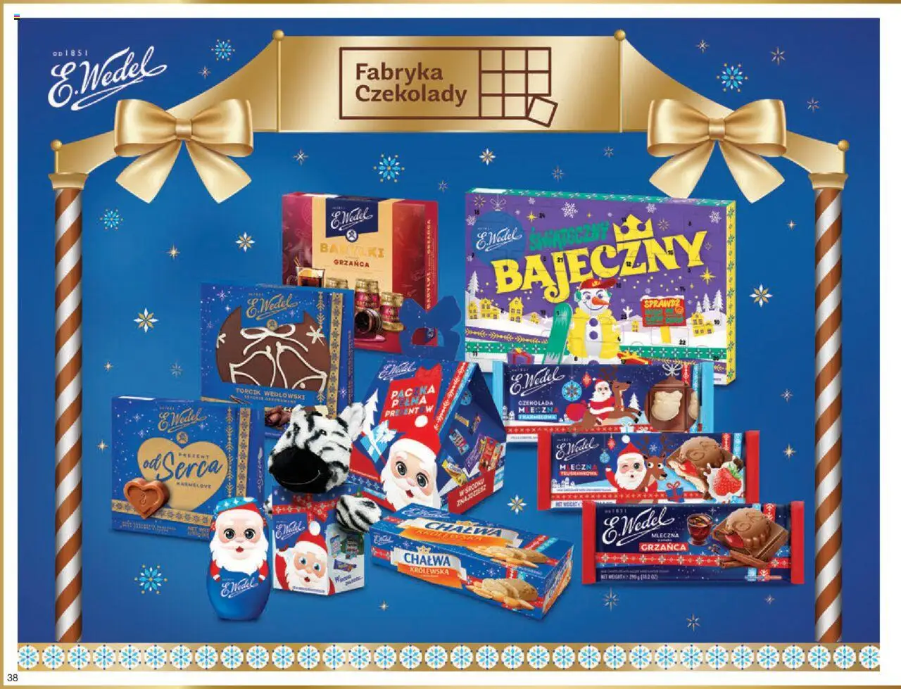 Makro Gazetka - Świat prezentów od 06.10.2025 | Strona: 38 | Produkty: Czekolady, Czekolada, Torcik wedlowski