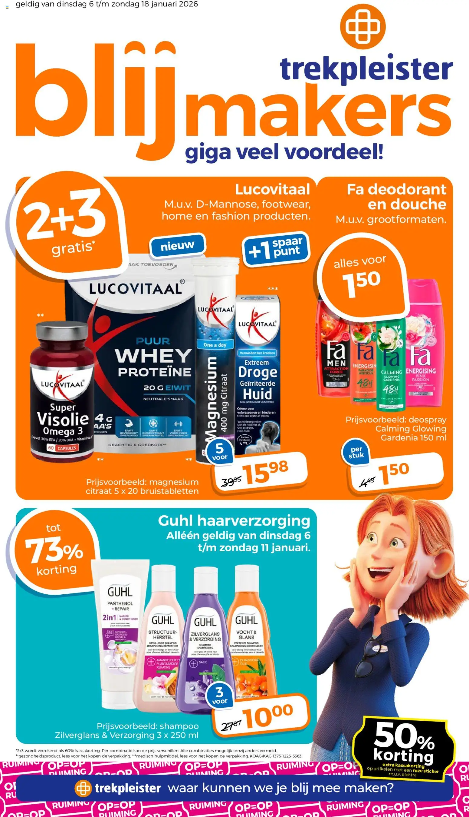 {H1} | Pagina: 1 | Producten: Deodorant, Kompresszor, Douche, Crème