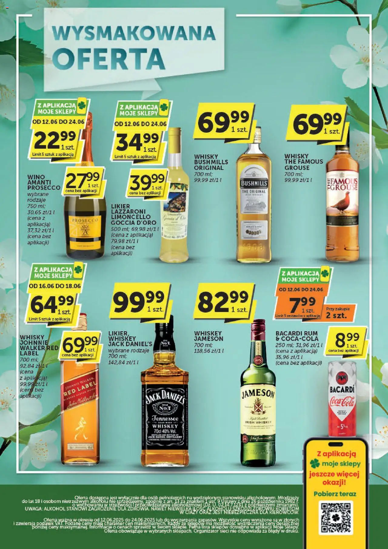 Groszek Gazetka - Oferta alkoholowa od 12.06.2025 | Strona: 2 | Produkty: Jack Daniel's, Red label, Rum, Alkohol