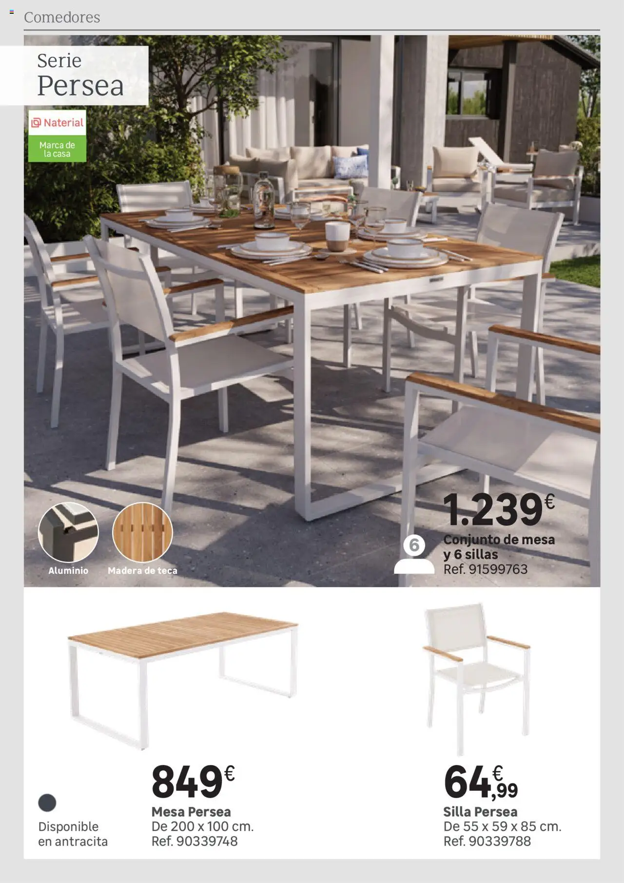 Leroy Merlin catálogo │ válido desde el 25.03.2025 | Página: 35 | Productos: Mesa, Silla