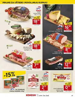 VINDIJA NARESKE, NA ODABRANE VINDIJA NARESKE, 250g* - Pregled kataloga iz trgovine Konzum, vrijedi od 22.10.2025 | Stranica: 25